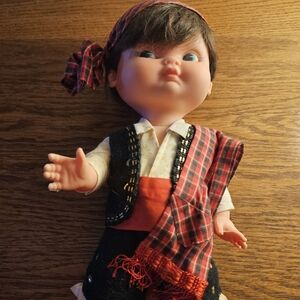 Vintage Spanish Regional Boy Doll